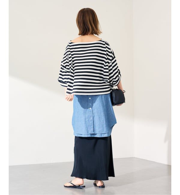 FRAMeWORK「ONIT/オニット 別注OVERSIZE WIDE BORDER」|Tシャツ・カットソー|