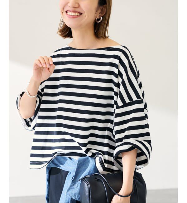 FRAMeWORK「ONIT/オニット 別注OVERSIZE WIDE BORDER」|Tシャツ・カットソー|