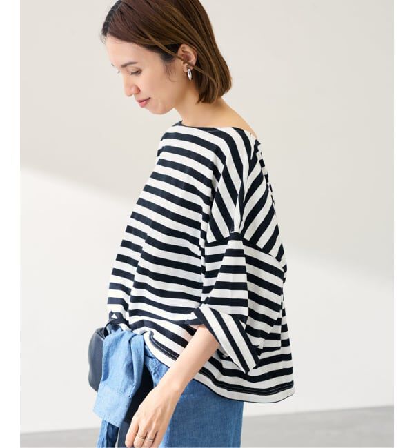 FRAMeWORK「ONIT/オニット 別注OVERSIZE WIDE BORDER」|Tシャツ・カットソー|