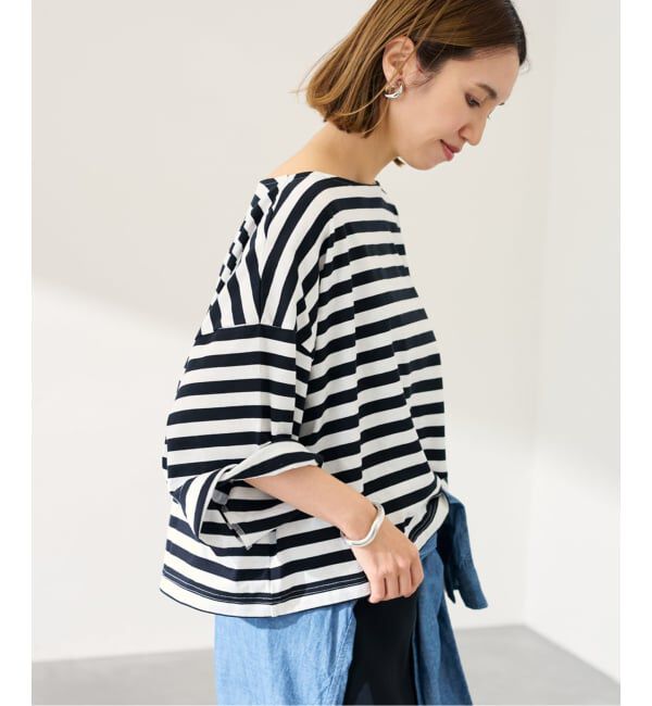 FRAMeWORK「ONIT/オニット 別注OVERSIZE WIDE BORDER」|Tシャツ・カットソー|