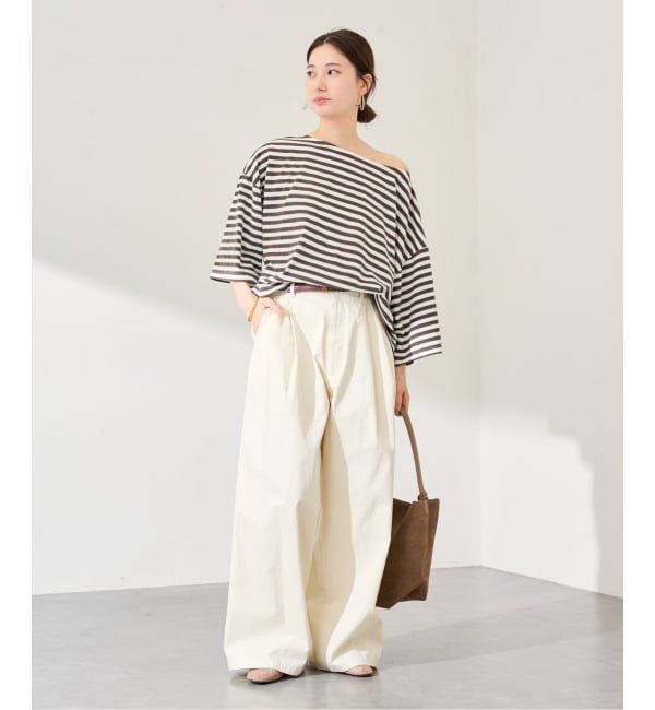 FRAMeWORK「ONIT/オニット 別注OVERSIZE WIDE BORDER」|Tシャツ・カットソー|