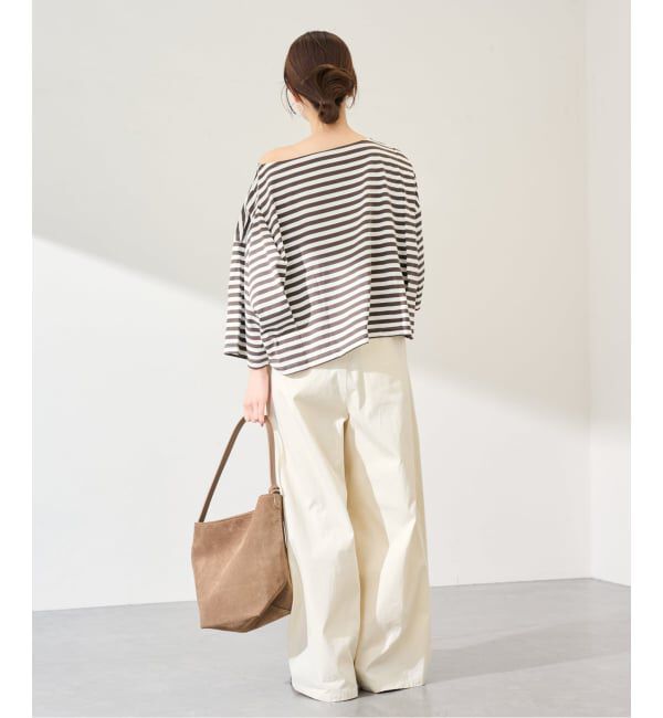 FRAMeWORK「ONIT/オニット 別注OVERSIZE WIDE BORDER」|Tシャツ・カットソー|
