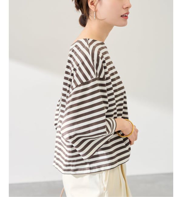 FRAMeWORK「ONIT/オニット 別注OVERSIZE WIDE BORDER」|Tシャツ・カットソー|
