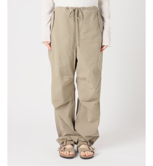 FRAMeWORK「TOP KHAKI/トップカーキ  パラシュートパンツ」|カーゴ|
