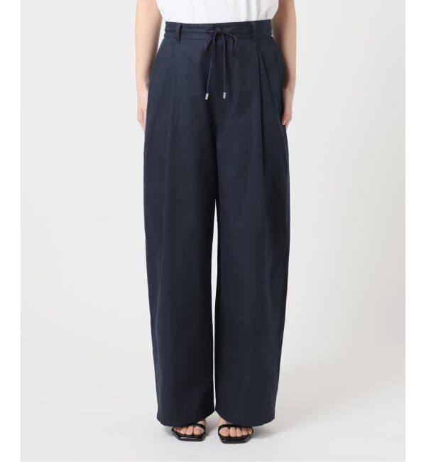 U by SPICK&SPAN「ルーズタックチノパンツ」|チノ|