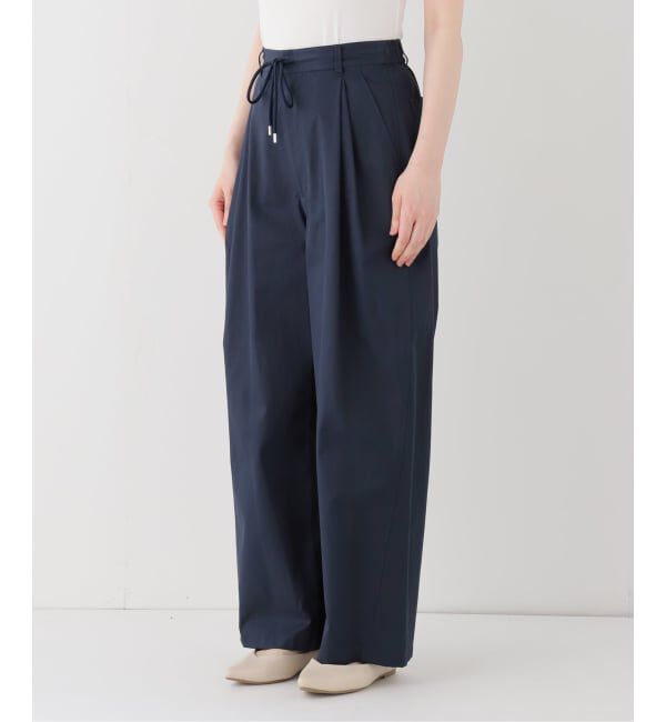 U by SPICK&SPAN「ルーズタックチノパンツ」|チノ|