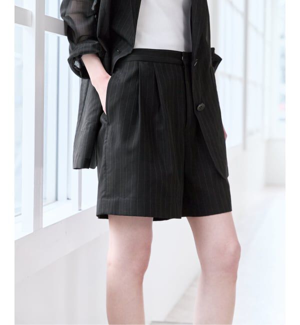 U by SPICK&SPAN「シアータックハーフパンツ」|その他|