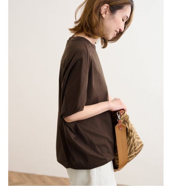 FRAMeWORK「≪一部カラーWEB限定 / 追加≫スムースコクーンプルオーバー」|Tシャツ・カットソー|