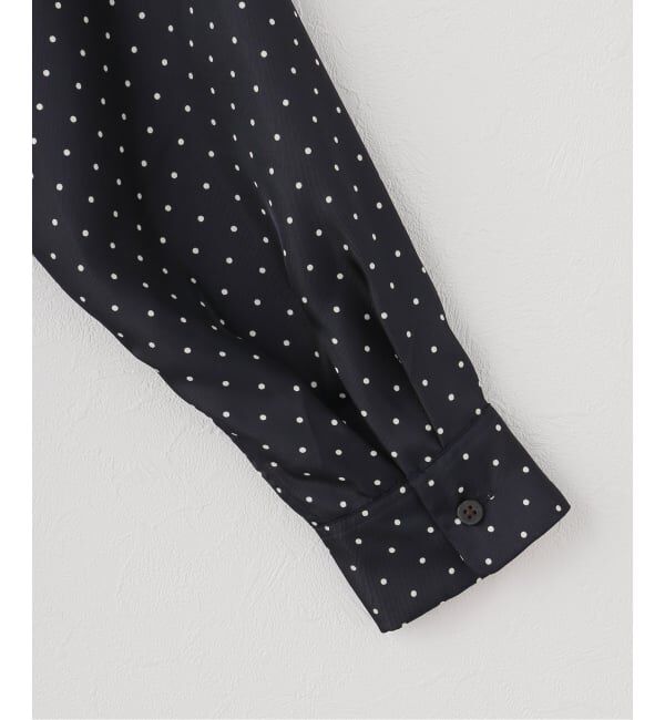 Spick and Span「ドットツイルスリーピングシャツ」|シャツ・ブラウス|