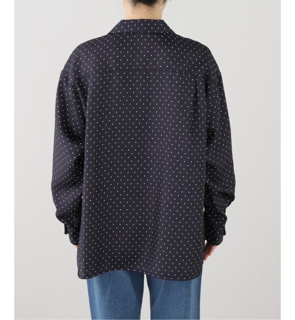 Spick and Span「ドットツイルスリーピングシャツ」|シャツ・ブラウス|