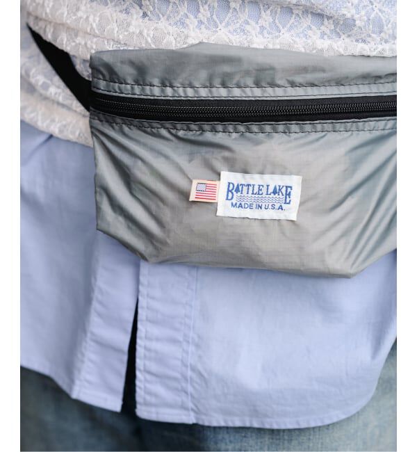 FRAMeWORK「≪追加予約≫BATTLE LAKE 別注RIP STOP NYLON ウエストBAG」|ショルダー・メッセンジャー|