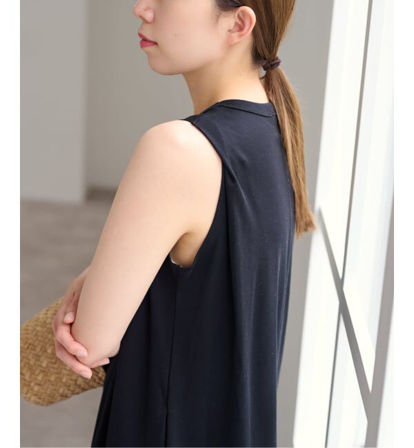 U by SPICK&SPAN「ショルダータックロングワンピース」|ワンピース|