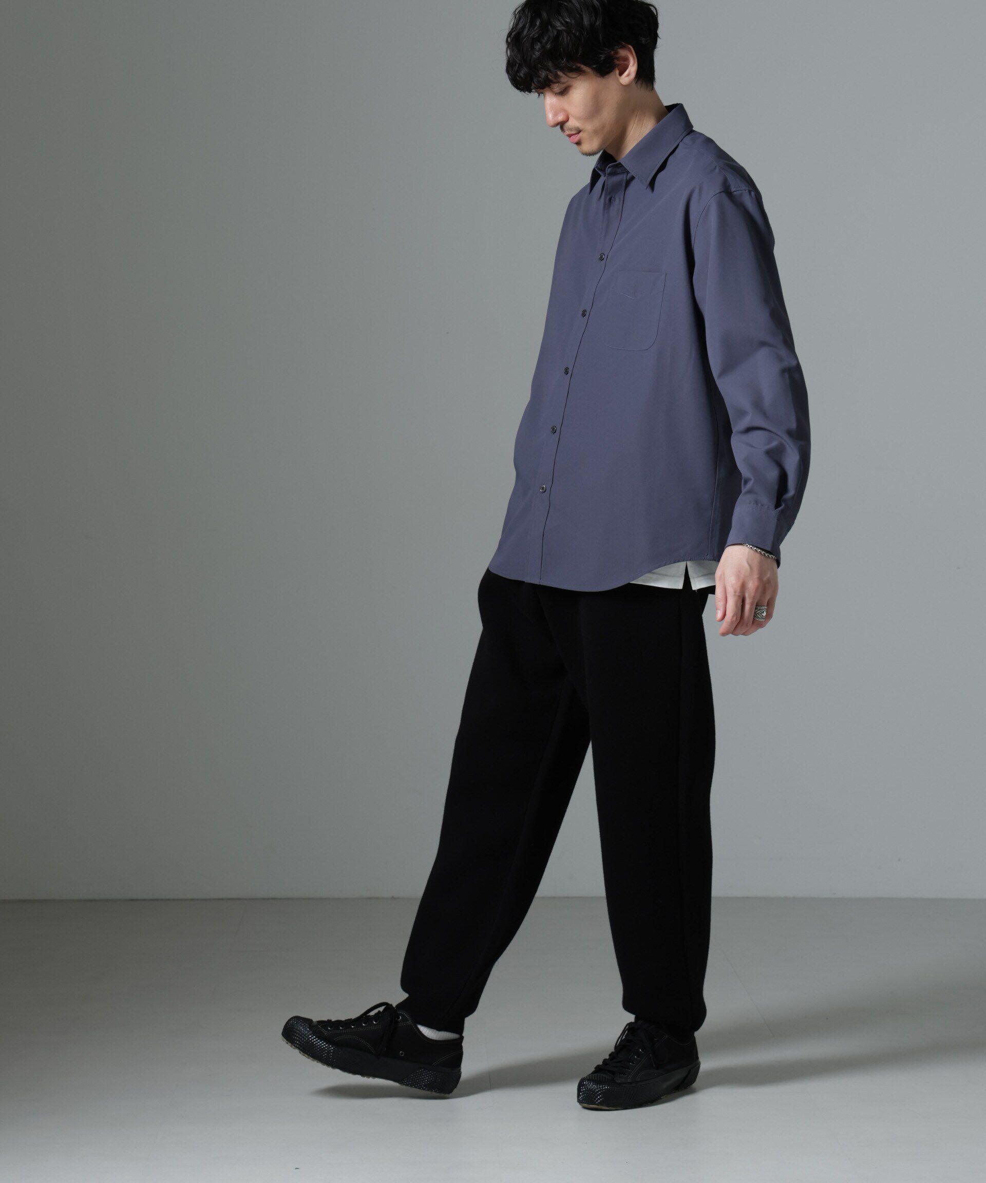 nano･universe「ダブルニットコジートレーナーパンツ」|ニット・セーター|