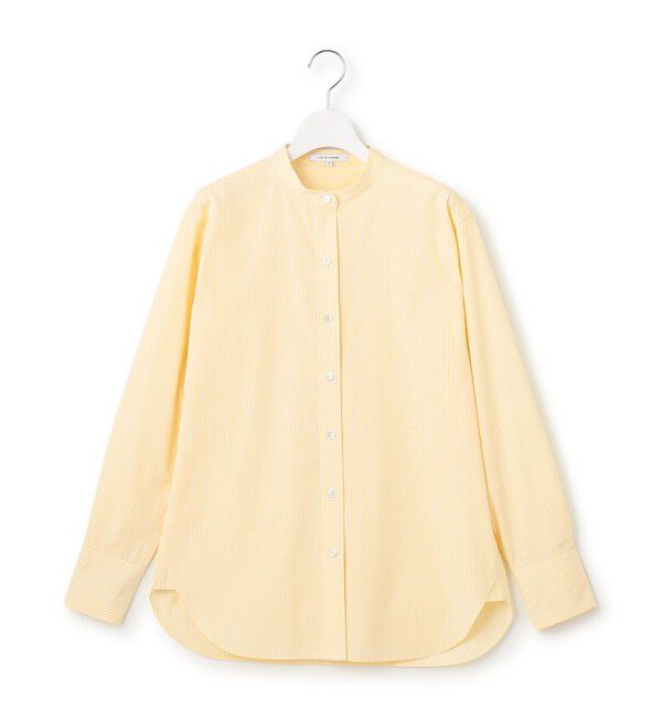 23区「【Oggi4月号掲載/洗える】CANCLINI バンドカラー シャツ」|シャツ・ブラウス|