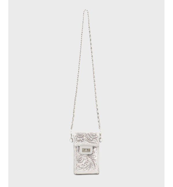 Carving Tribes「ChainMiniBag」|ショルダー・メッセンジャー|シルバー