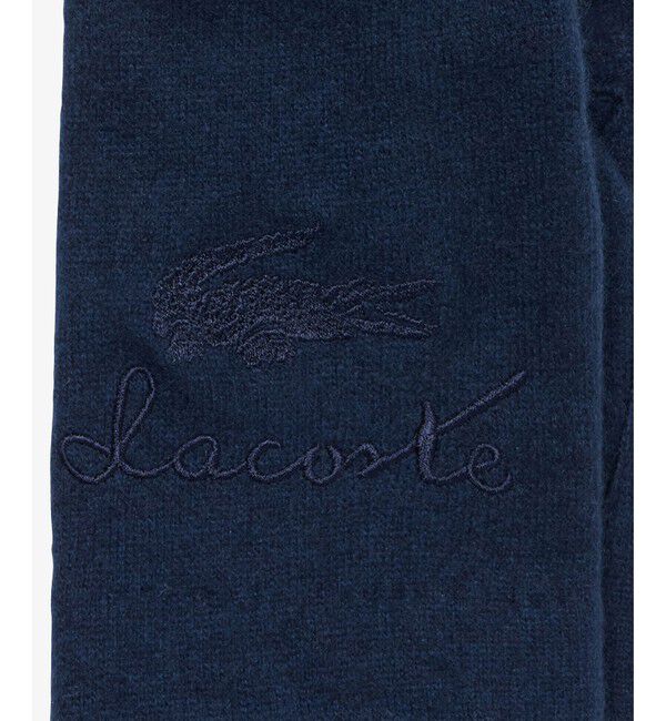 LACOSTE「ブレンドウールジャージグローブ」|手袋|