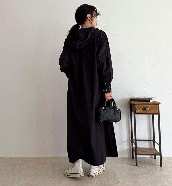 fredy emue「【GEVACO/ゲバコ】フーディーシャツワンピース」|ワンピース|