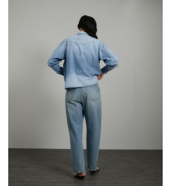 SALON adam et rope'「【KURO（クロ）】HANDLER EMBROIDERY WESTERN SHIRT / デニムシャツ」|シャツ・ブラウス|