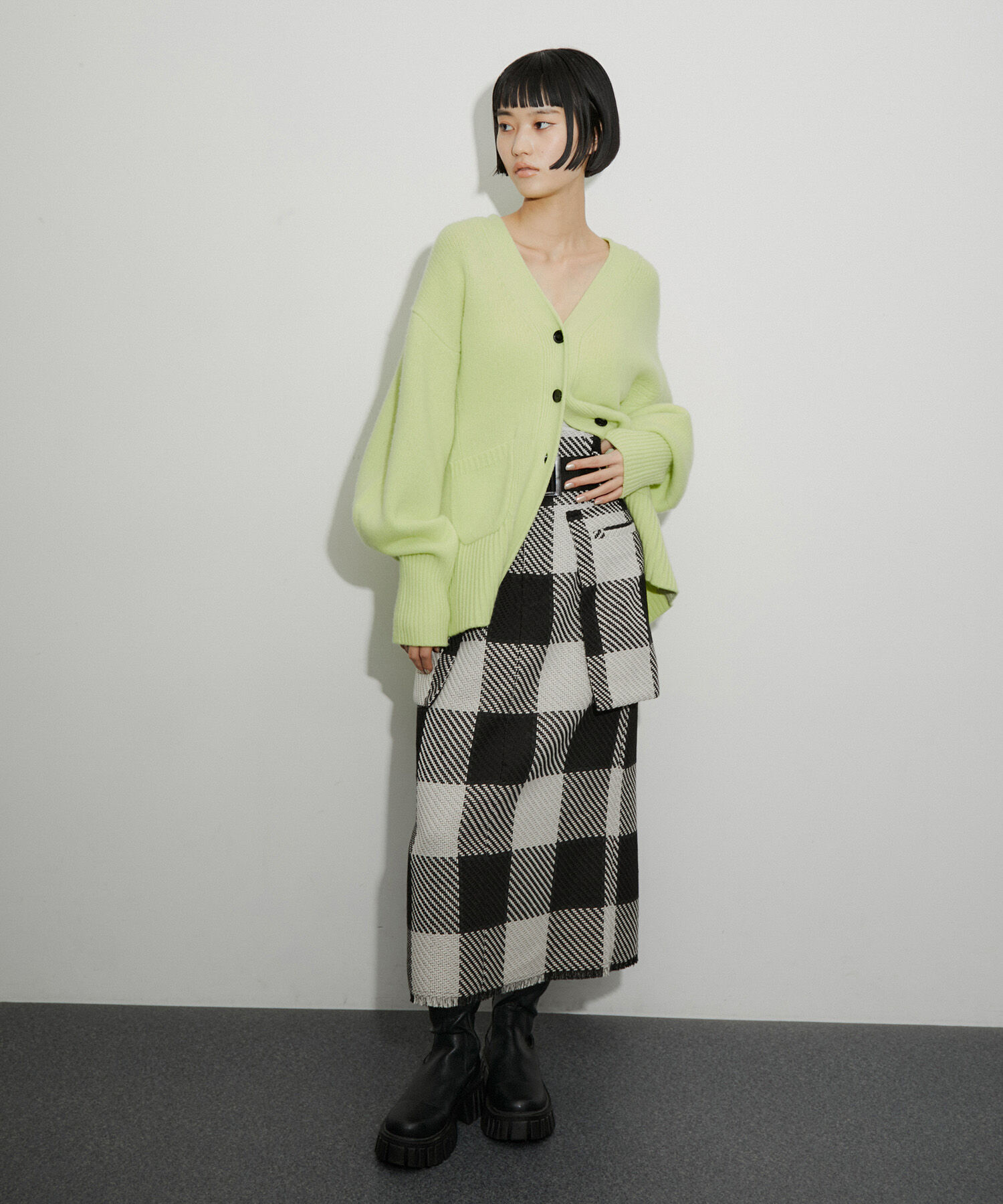 ADAM ET ROPE'「【WEB限定】ボリュームソールストレッチロングブーツ」|その他|
