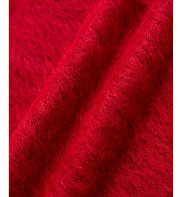 ADAM ET ROPE'「【定番】モヘアミックス オーバーサイズ クルーネックカーディガン / ユニセックス」|カーディガン|