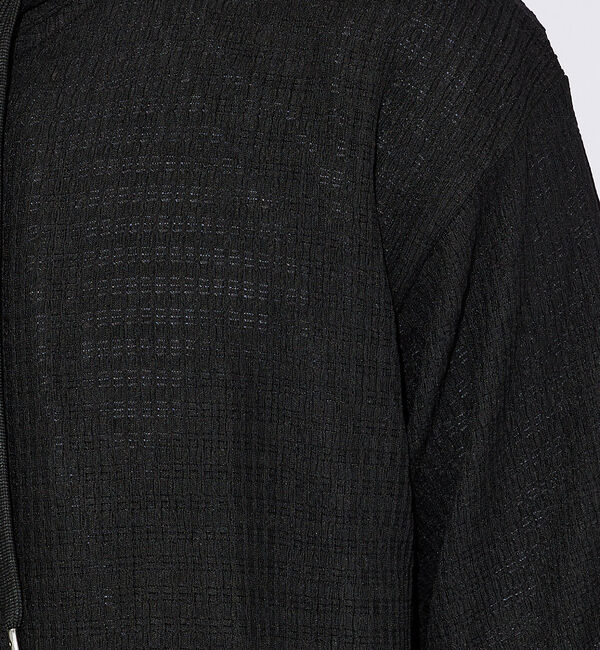 ABAHOUSE「【ブロック柄】ストレッチ シアーパーカー」|パーカー|