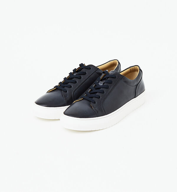 alfredoBANNISTER「【SHOO IN SHOE】究極のベーシック オールレザースニーカー」|スニーカー|