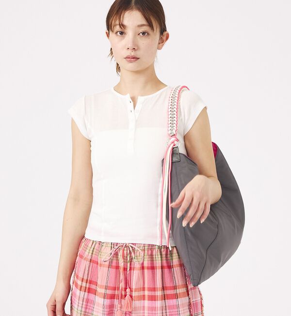 Rouge vif「【MILLER/ミラー】Light Prib Henly S/S Tee / ラ」|Tシャツ・カットソー|