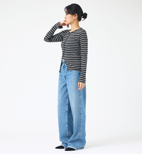 Rouge vif「【AGOLDE/エーゴールドイー】Lyonne Jean In Outbreak」|デニム|