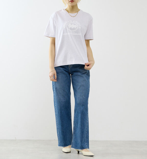 SOFFITTO「ヴィンテージライクプリントTシャツ」|Tシャツ・カットソー|