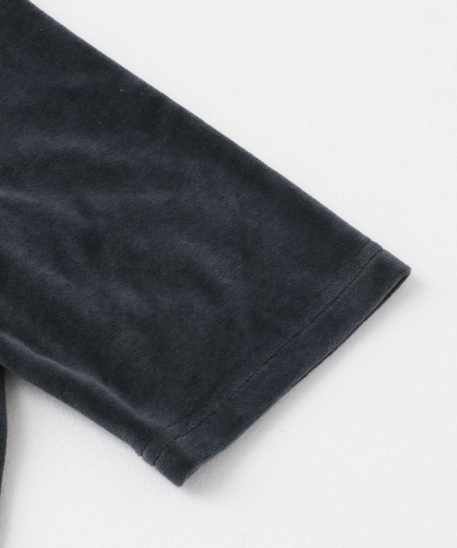 URBAN RESEARCH DOORS「FORK&SPOON　ベロアショートスリーブTシャツ」|Tシャツ・カットソー|