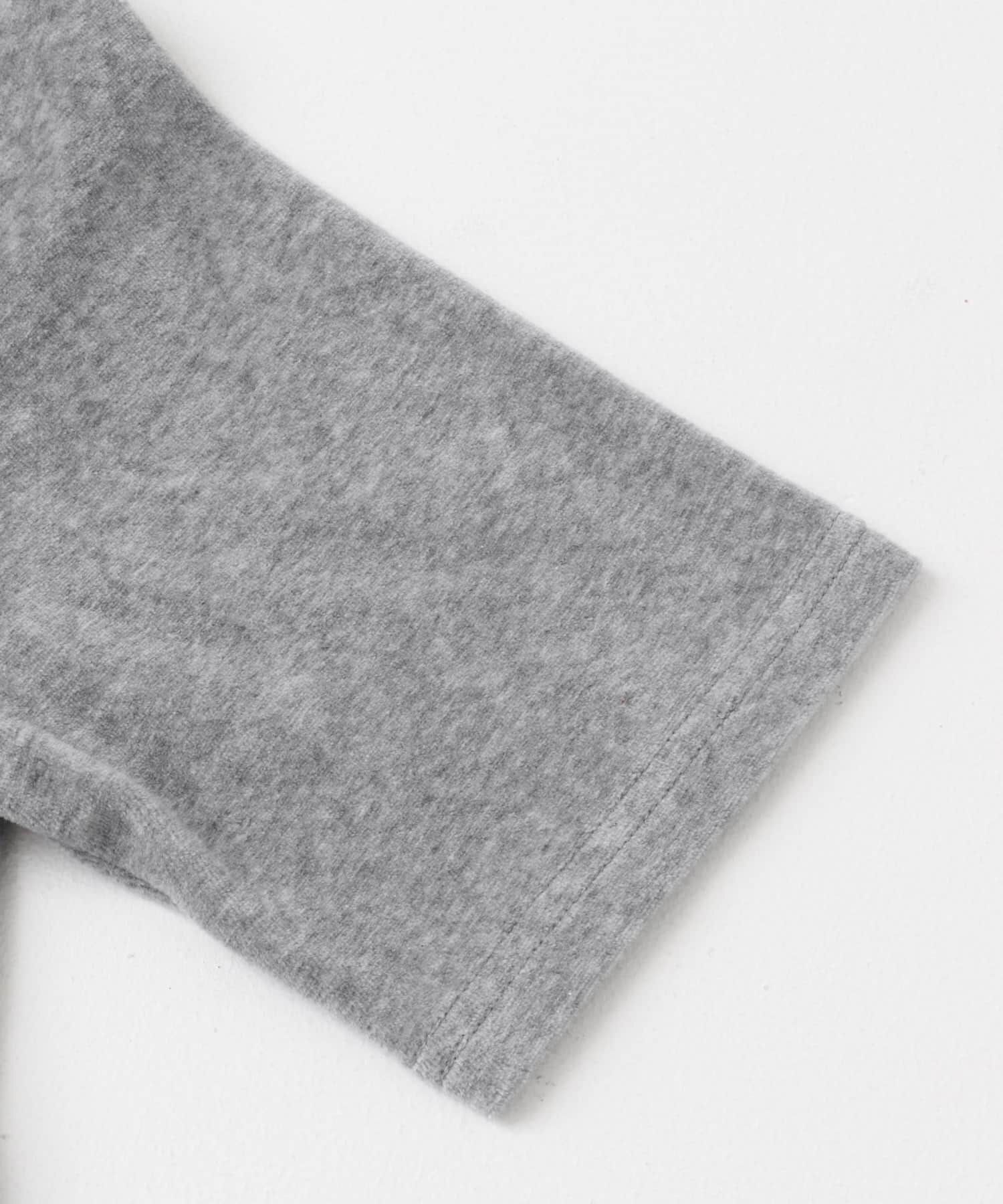 URBAN RESEARCH DOORS「FORK&SPOON　ベロアショートスリーブTシャツ」|Tシャツ・カットソー|