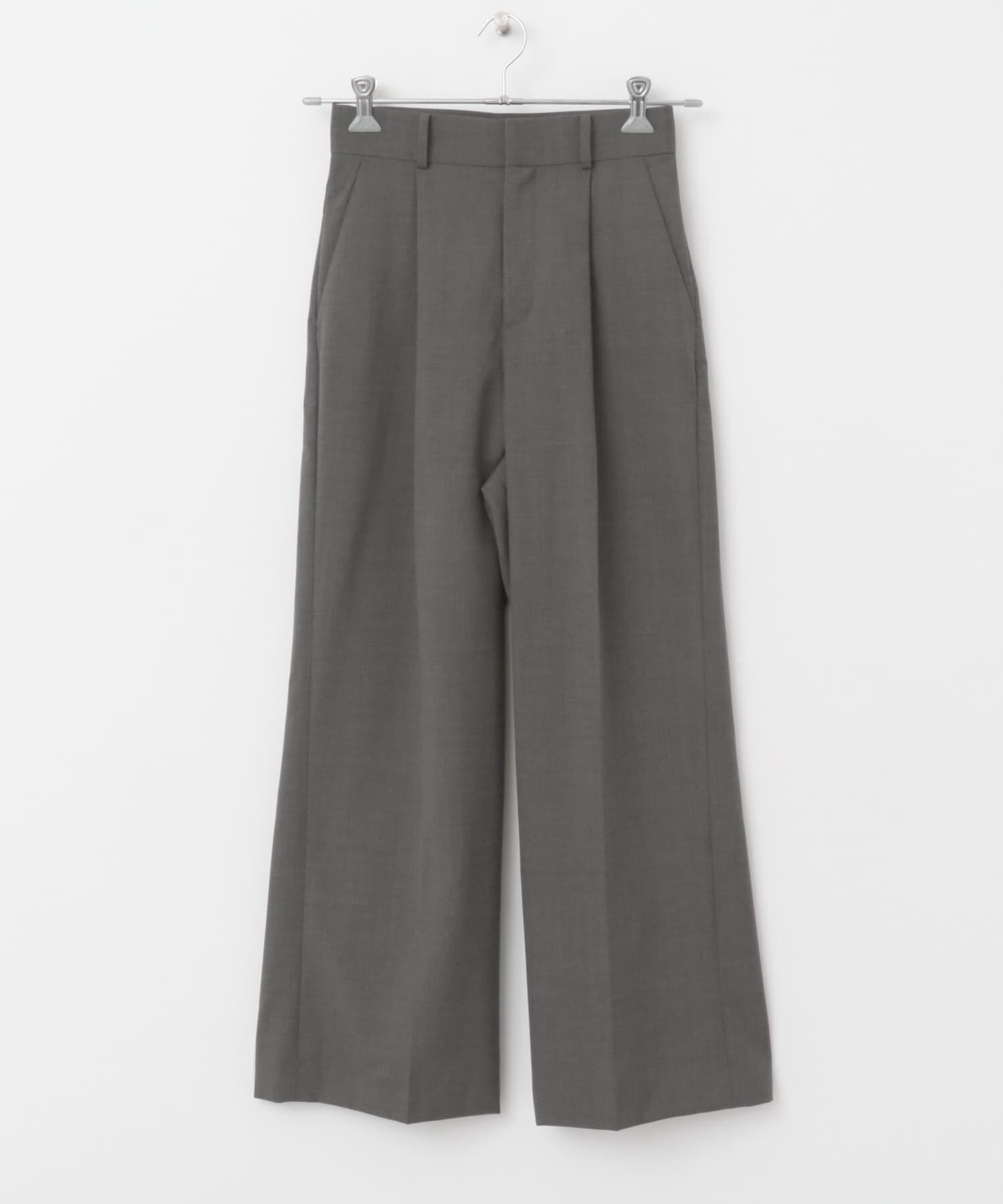 URBAN RESEARCH ROSSO「ウール混防シワハイウエストワイドスラックス」|その他|