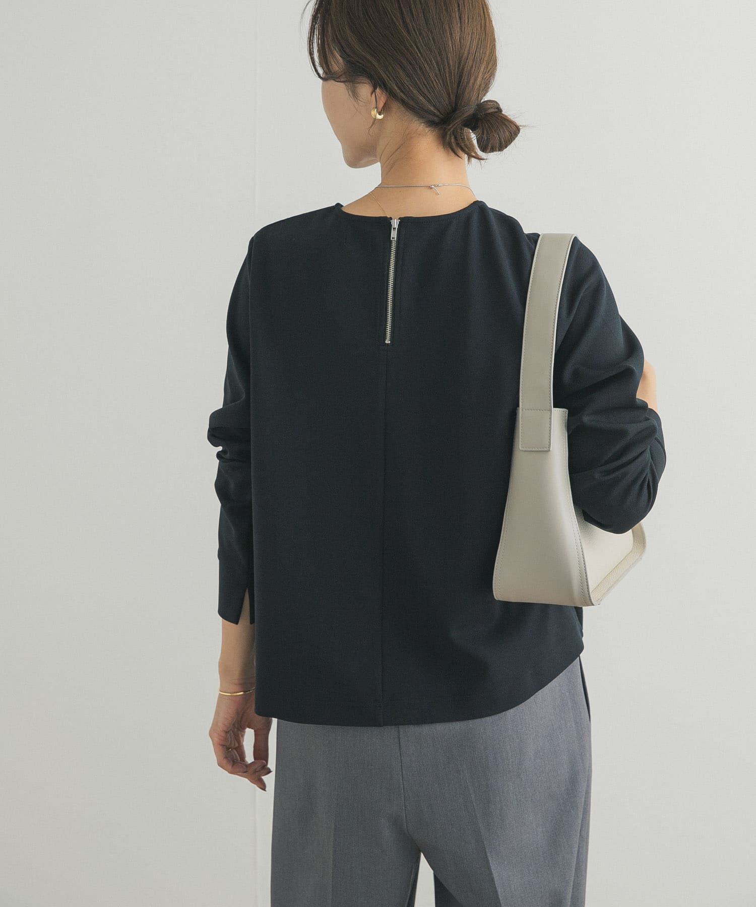 URBAN RESEARCH DOORS「『UR TECH』ジョーゼットバックZIPPO」|Tシャツ・カットソー|