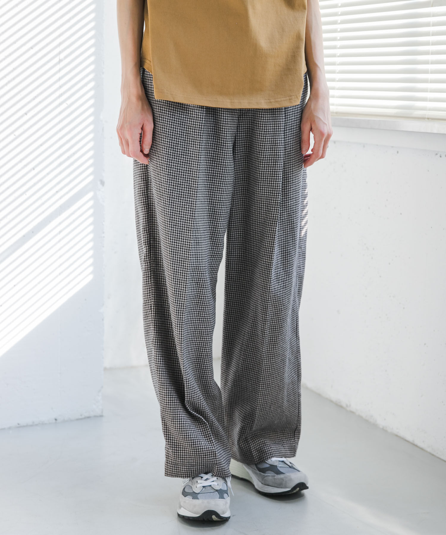URBAN RESEARCH DOORS「FORK&SPOON　ヘンプブレンドイージーパンツ」|その他|ベージュ系その他