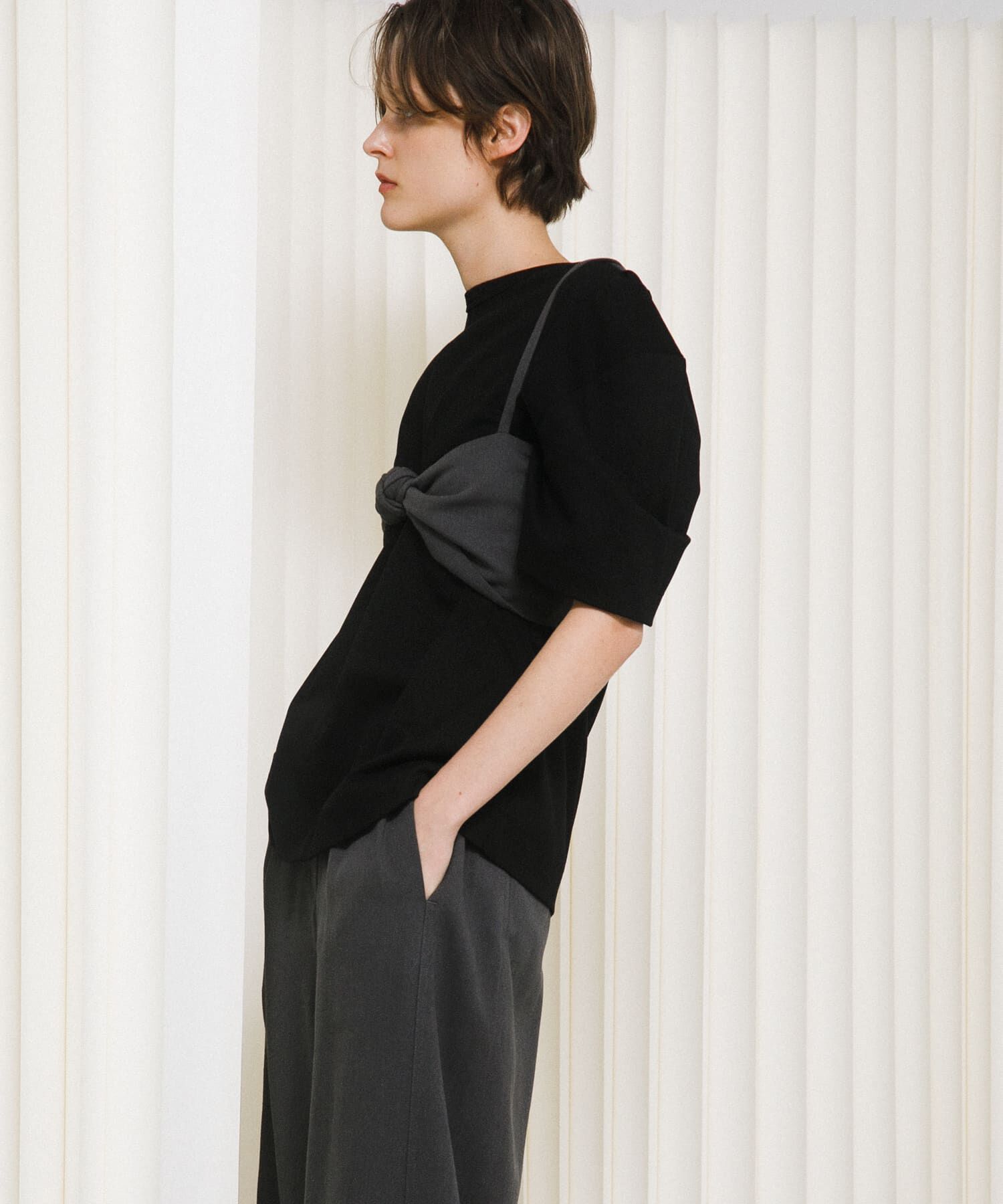 LAATO「puff shoulder big tee」|Tシャツ・カットソー|