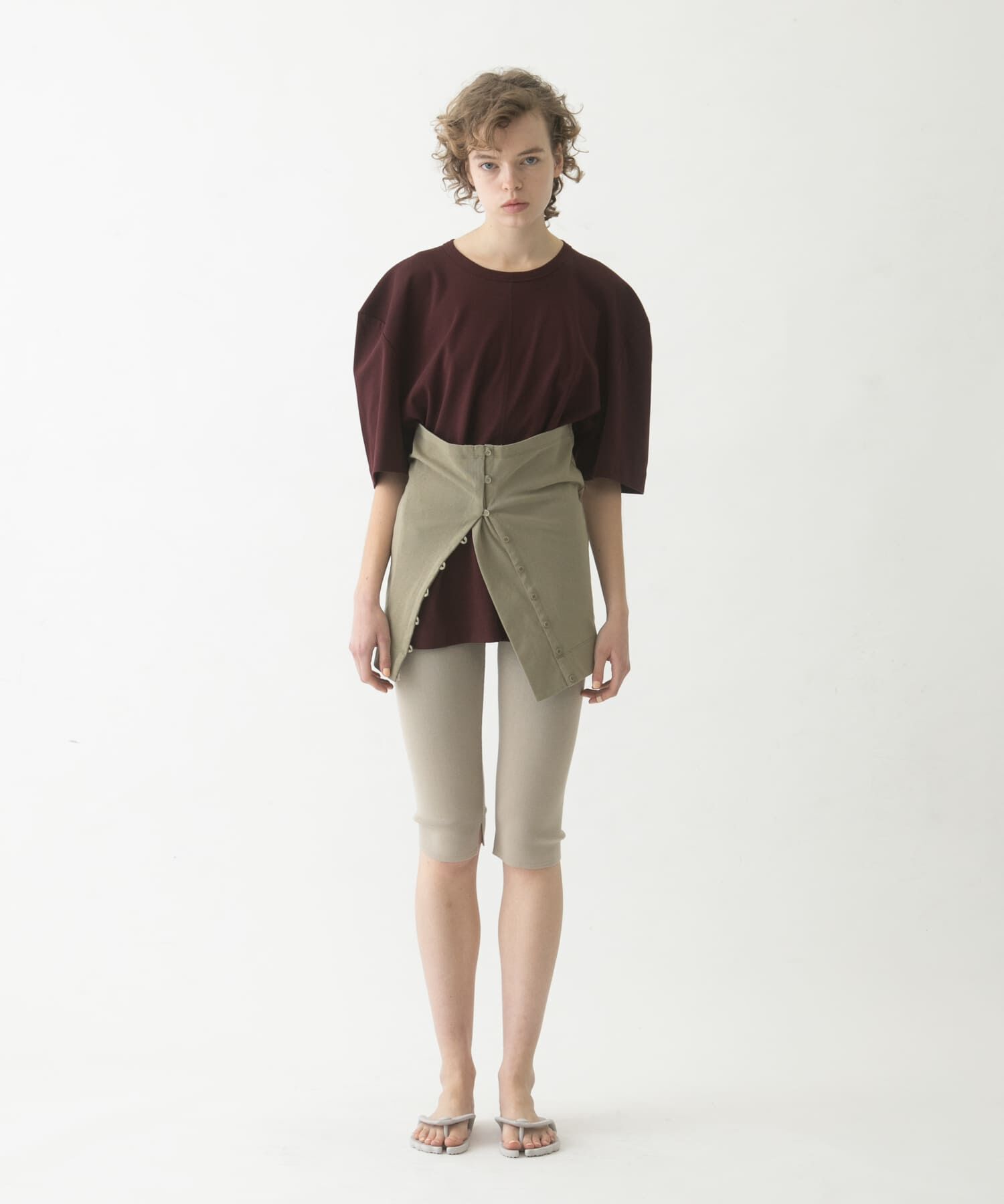 LAATO「puff shoulder big tee」|Tシャツ・カットソー|