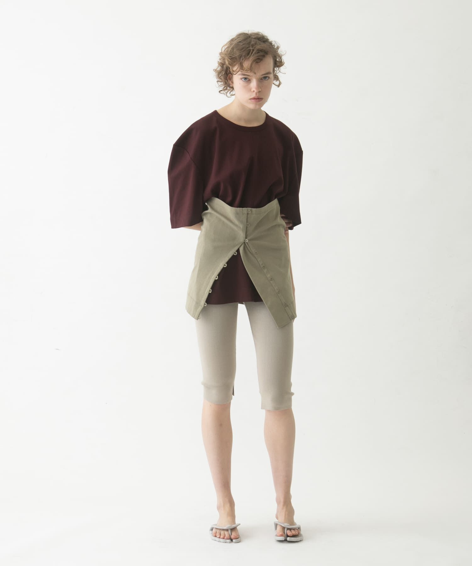 LAATO「puff shoulder big tee」|Tシャツ・カットソー|