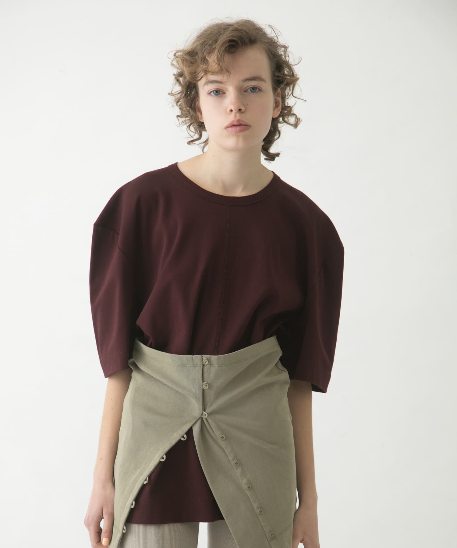 LAATO「puff shoulder big tee」|Tシャツ・カットソー|