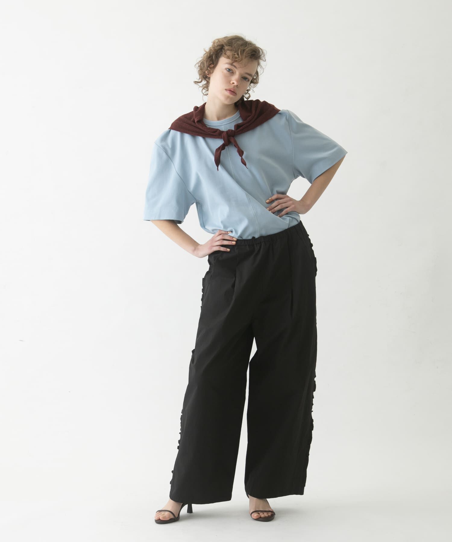 LAATO「puff shoulder big tee」|Tシャツ・カットソー|
