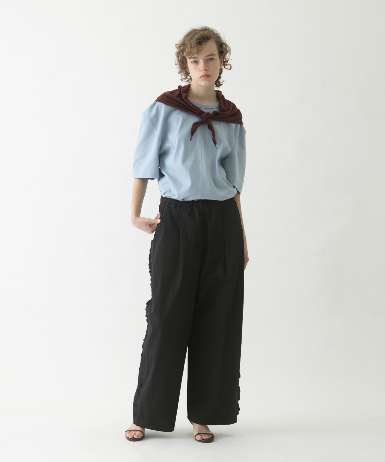 LAATO「puff shoulder big tee」|Tシャツ・カットソー|