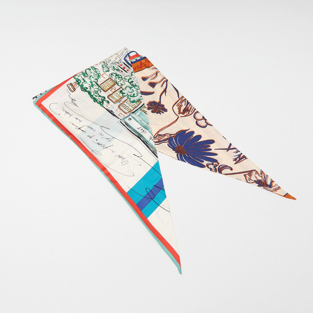  「manipuri DIAMOND SCARF」|マフラー|