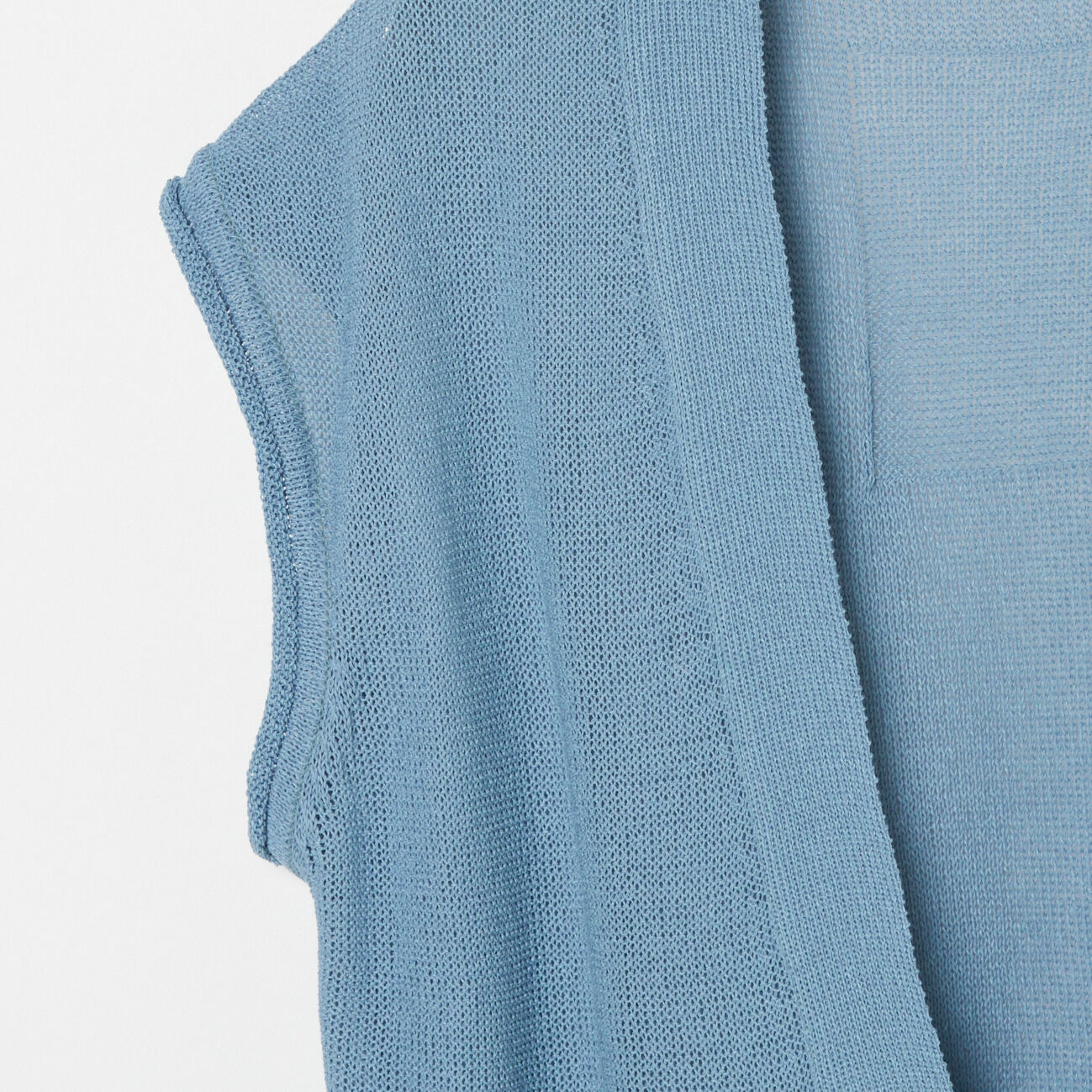  「uca SHEER JERSEY VEST」|ニット・セーター|