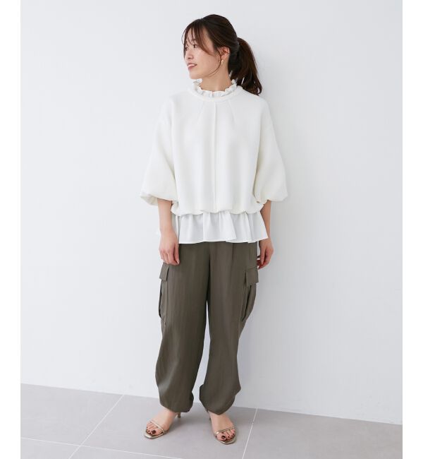 le.coeur blanc「TORRAZZO DONNA 別注2WAYレイヤード」|Tシャツ・カットソー|