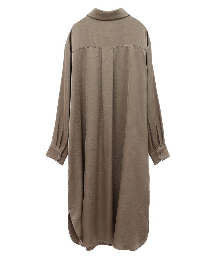 Editt by YECCA VECCA「ヴィンテージサテンシャツワンピース」|ワンピース|