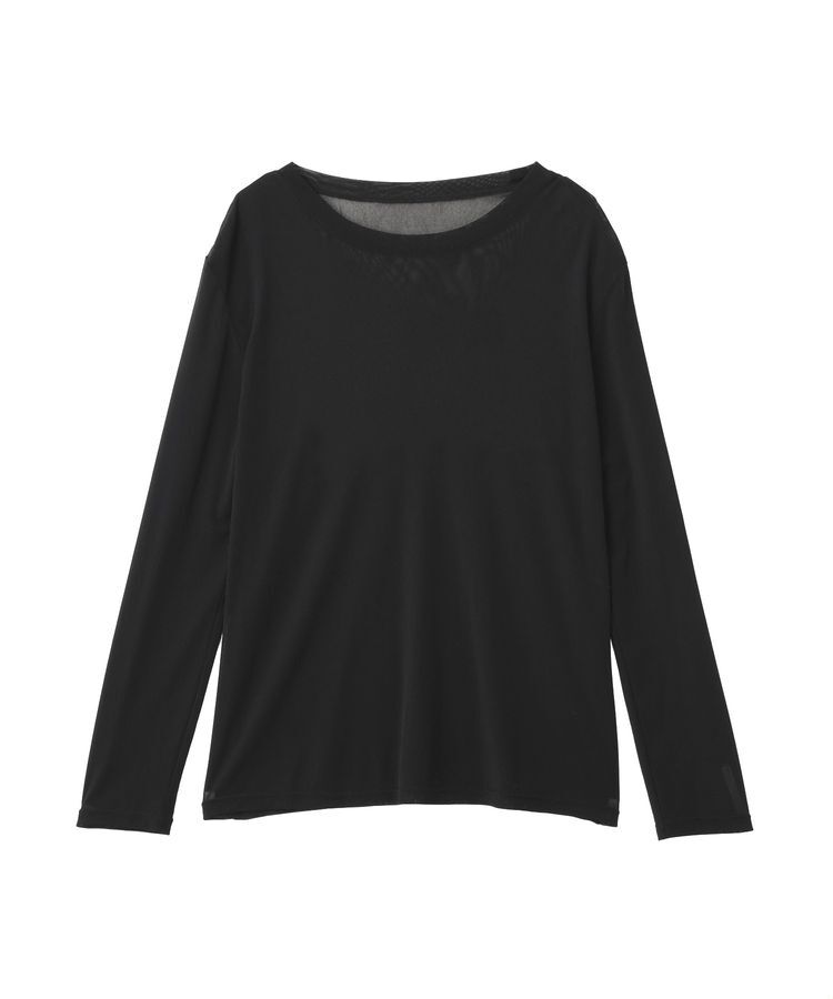 YECCA VECCA「クルーネックシアートップス」|Tシャツ・カットソー|