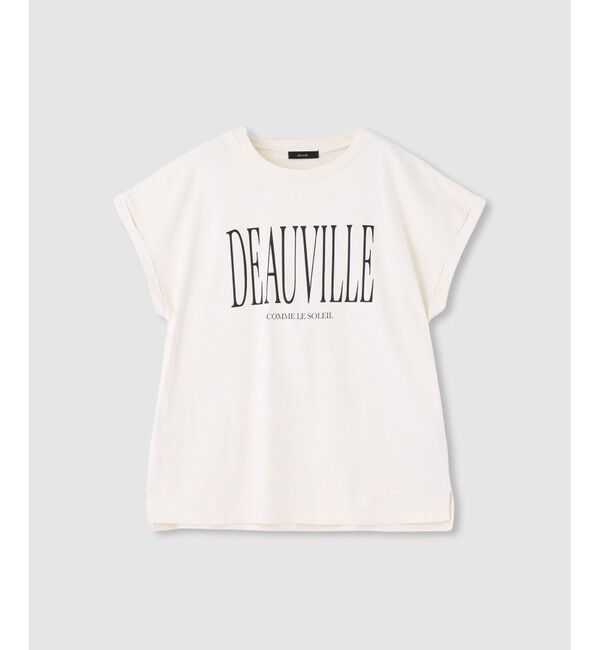 allureville「ピグメントダイターンバックスリーブ T」|Tシャツ・カットソー|