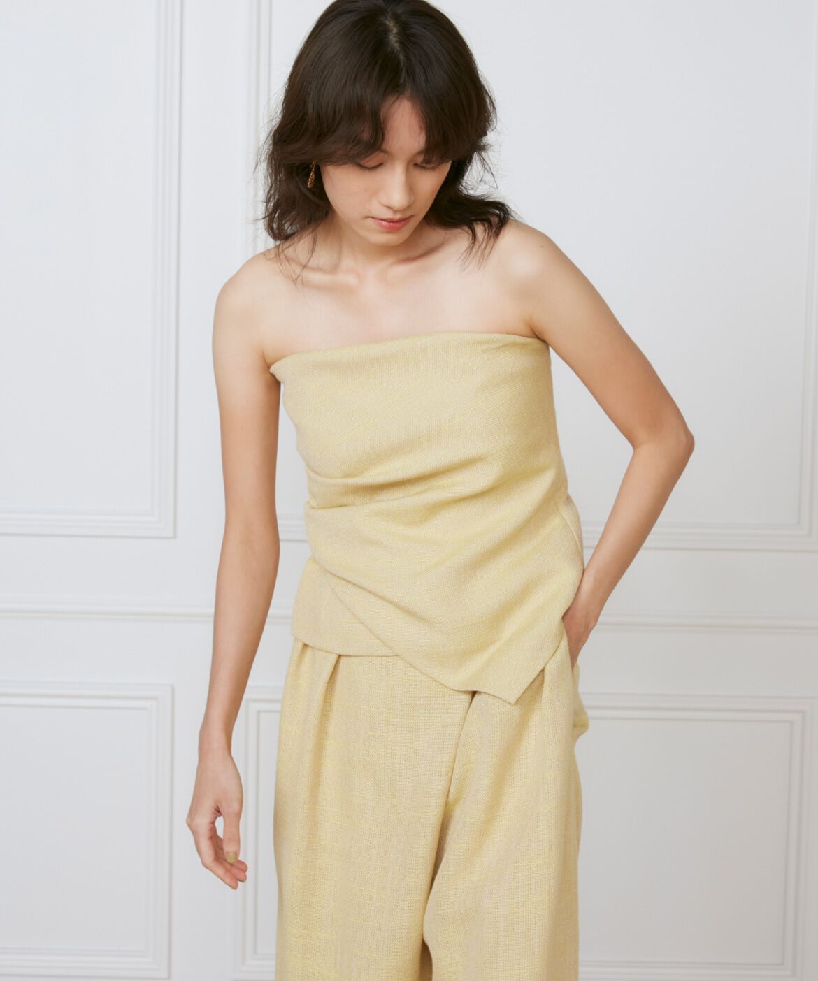 INED「タックビスチェ《la veille by SUPERIOR CLOSET》」|シャツ・ブラウス|