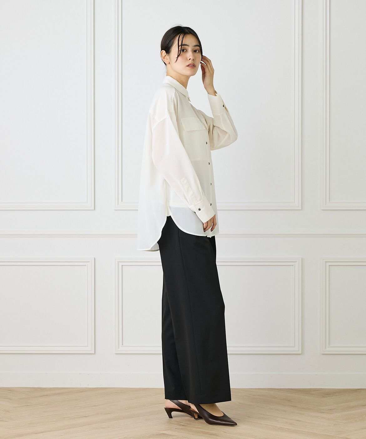 DAY by DAY it&rsquo;s international「タックワイドパンツ《TRストレッチ》」|その他|