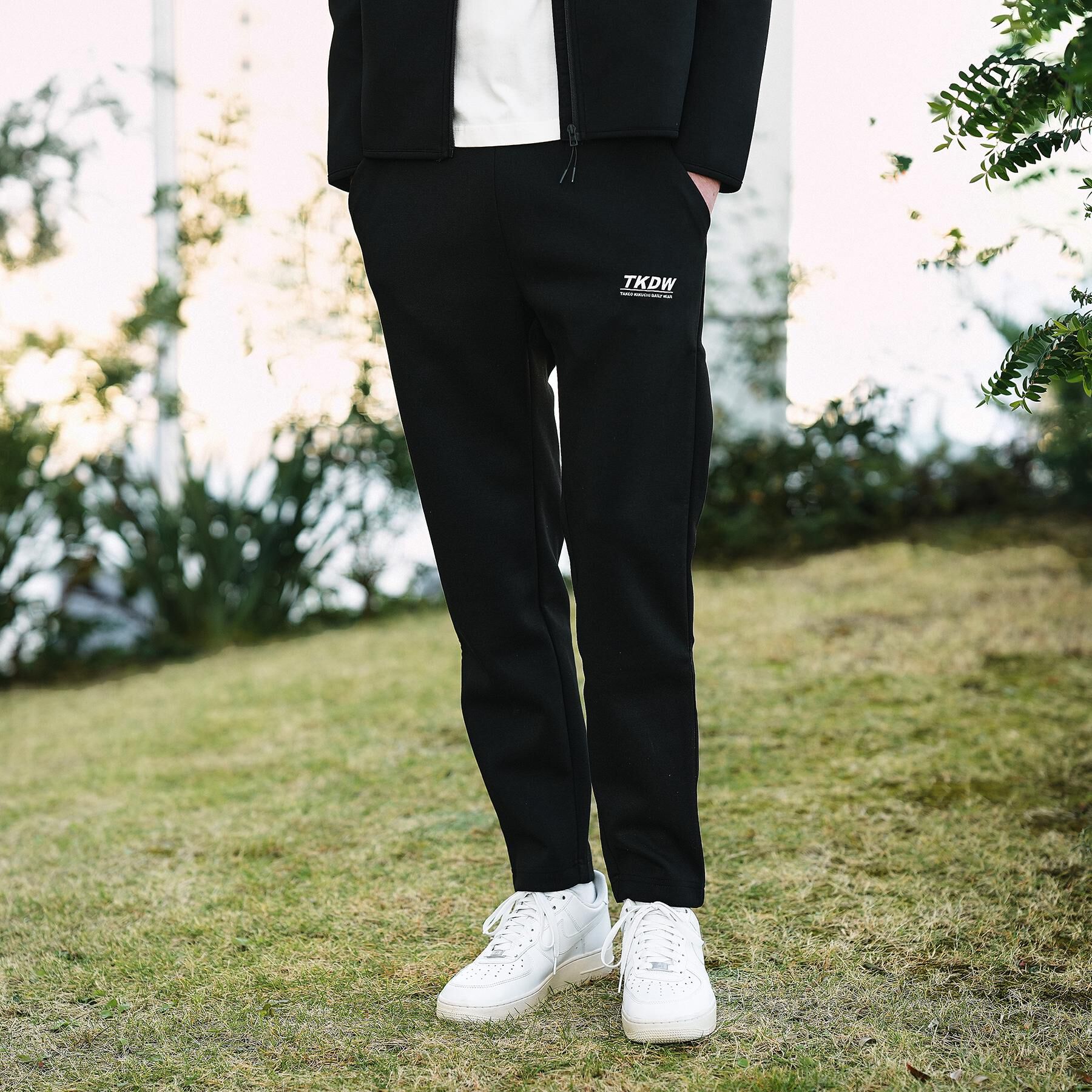 TAKEO KIKUCHI「TKDWダンボールニットパンツ」|その他|ブラック(019)