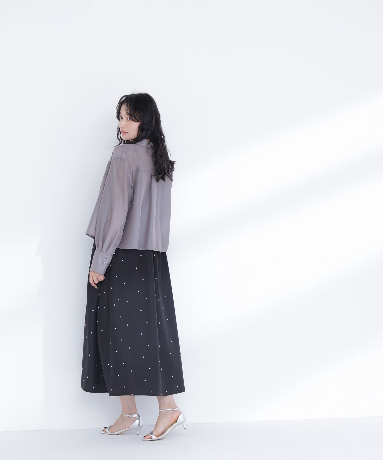  「シアークロップドシャツ」|シャツ・ブラウス|